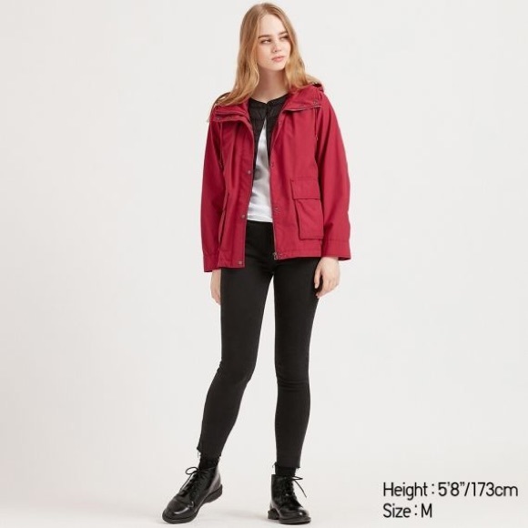Uniqlo Women oversized parka (black) - Picture 3 of 9